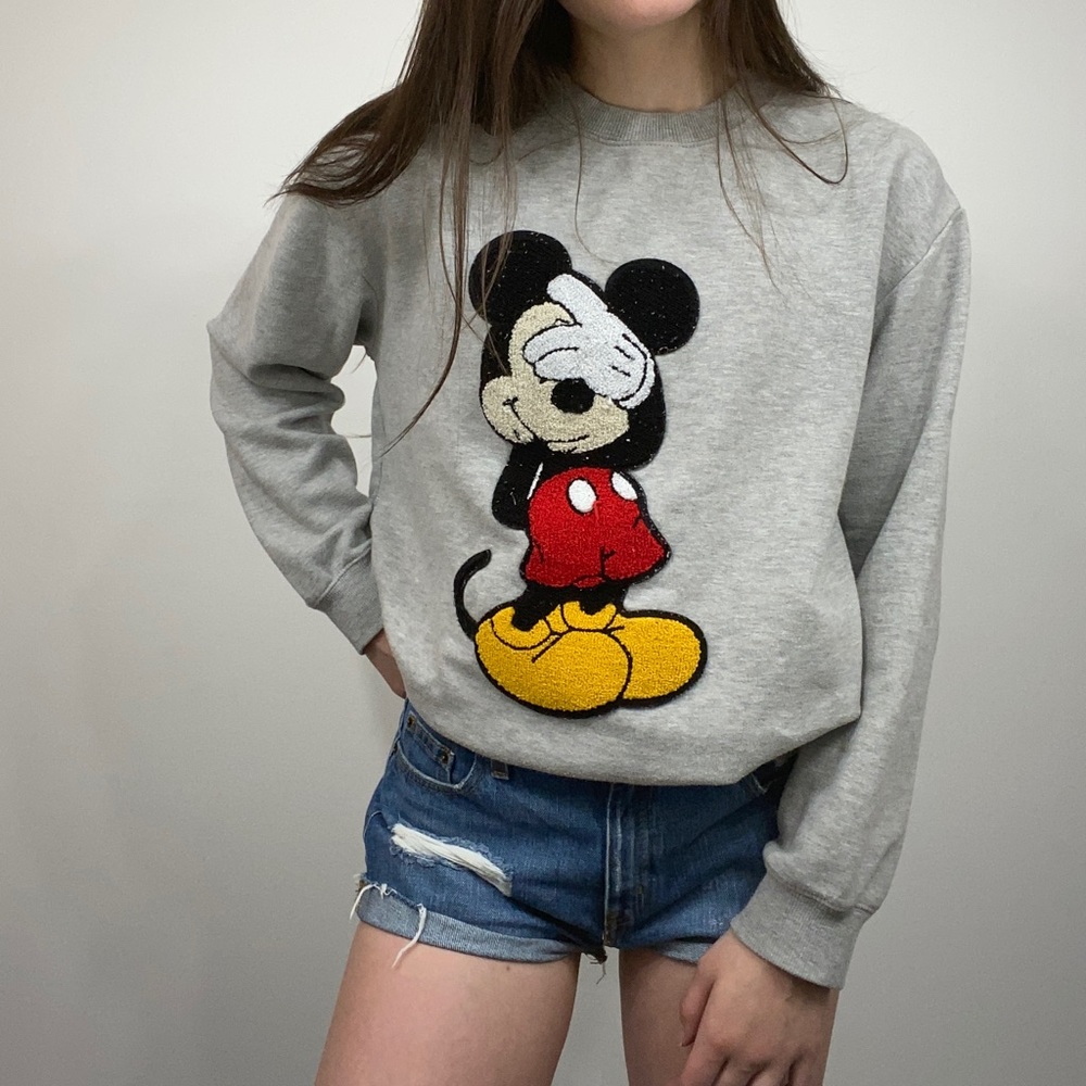 mickey crewneck